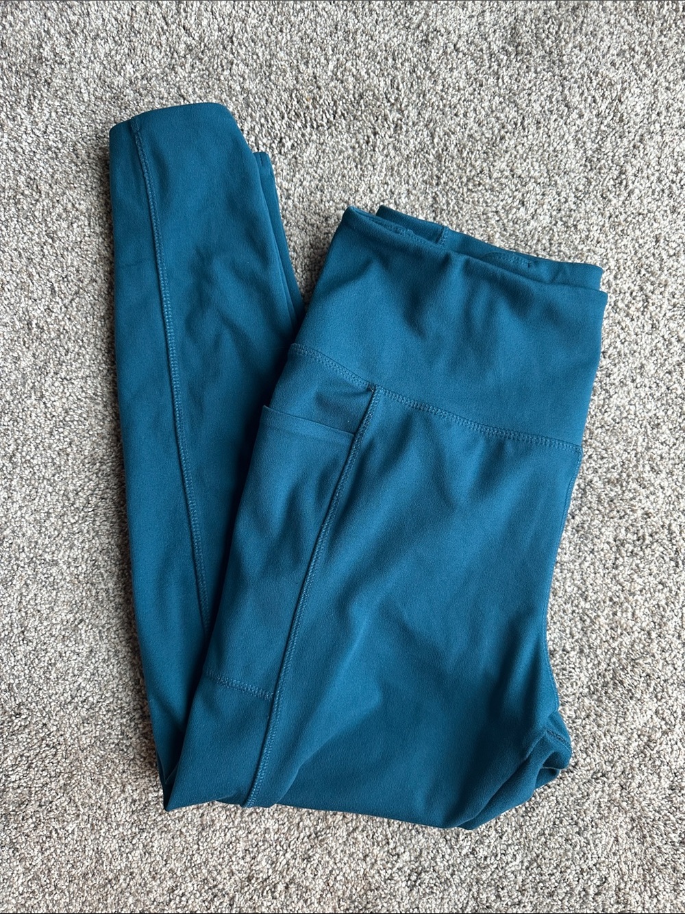 Danskin Teal High-Waist Active Leggings